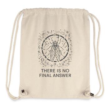 Cicada Infinite Cipher - Stanley/Stella recycelter Gym Bag - Naturweiß - Vorne