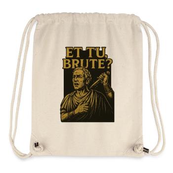 Et tu brute? - Stanley/Stella Recycled Gym Bag - natural - Front