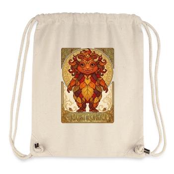Autumn Monsters of Foliage - Stanley/Stella Recycled Gym Bag - natural - Front