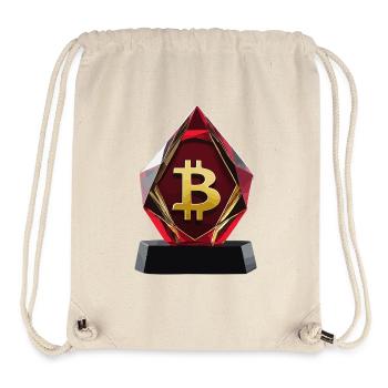 Bitcoin Gem Award – Elegance & Investment - Stanley/Stella Recycled Gym Bag - natural - Front