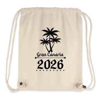 Grande Canarie 2026 - Sac à cordon recyclé Stanley/Stella - blanc naturel - Devant