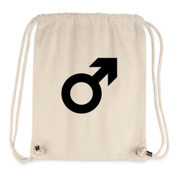 sexe masculin - Sac à cordon recyclé Stanley/Stella - blanc naturel - Devant