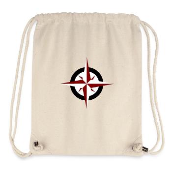 Kompass - Stanley/Stella recycelter Gym Bag - Naturweiß - Vorne