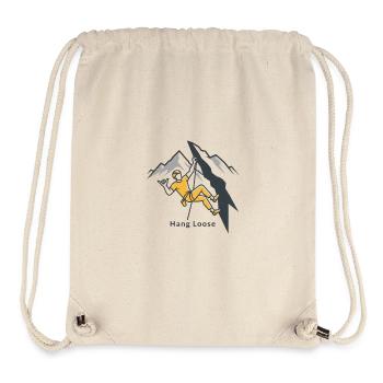 Climber shaka - Stanley/Stella recycelter Gym Bag - Naturweiß - Vorne