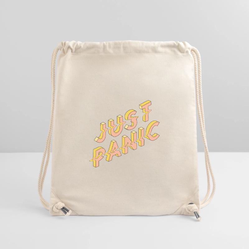 Just Basic 3D Retro Typo Stanley/Stella recycelter Gym Bag