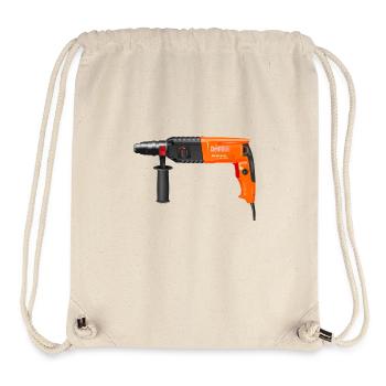 drilling machine - Stanley/Stella Recycled Gym Bag - natural - Front