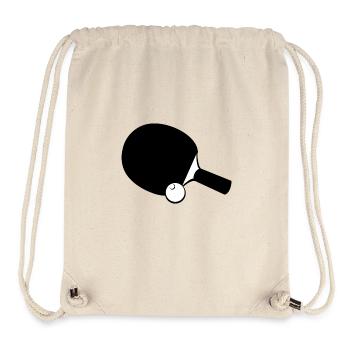 Tischtennis - Stanley/Stella recycelter Gym Bag - Naturweiß - Vorne
