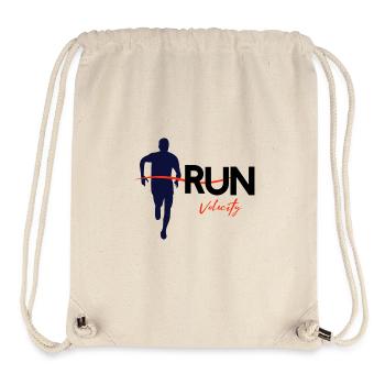 Run - Stanley/Stella recycelter Gym Bag - Naturweiß - Vorne