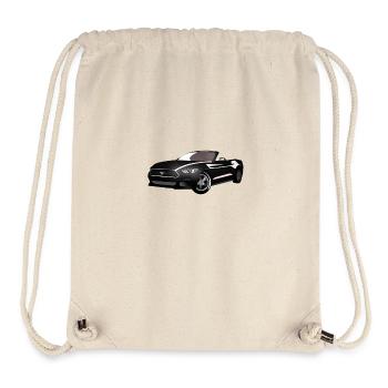 Voiture de sport - Sac à cordon recyclé Stanley/Stella - blanc naturel - Devant