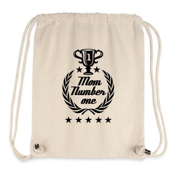 Mom number one - Stanley/Stella Recycled Gym Bag - natural - Front