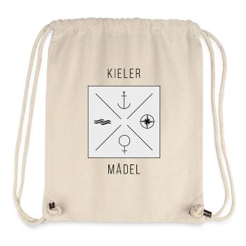 Kieler Maedel - Stanley/Stella recycelter Gym Bag - Naturweiß - Vorne