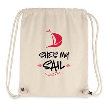 wedding - Stanley/Stella Recycled Gym Bag - natural - Front
