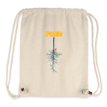 Free - Stanley/Stella Recycled Gym Bag - natural - Front