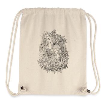 Robotgirls - Stanley/Stella recycelter Gym Bag - Naturweiß - Vorne