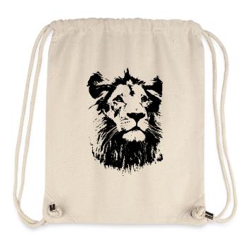 Lion - Stanley/Stella recycelter Gym Bag - Naturweiß - Vorne