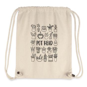 Pflanzen Garten Gärtner - Stanley/Stella recycelter Gym Bag - Naturweiß - Vorne