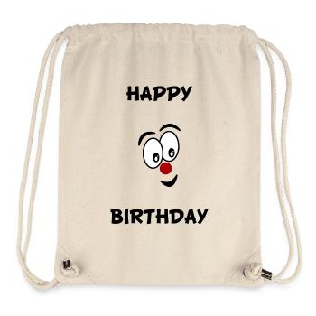 HUMOR. QUOTATION. MESSAGE. RETIREMENT. ANNIVERSARY. - Stanley/Stella Recycled Gym Bag - natural - Front