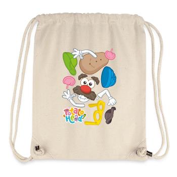 Mr. Potato Head Körperteile Durcheinander - Stanley/Stella recycelter Gym Bag - Naturweiß - Vorne