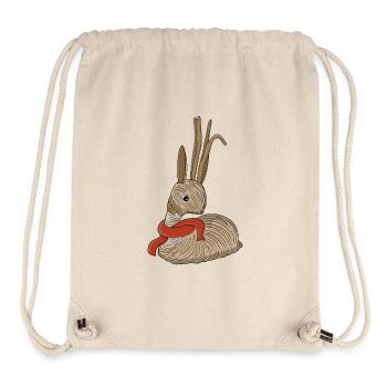 Adorable renne - Sac à cordon recyclé Stanley/Stella - blanc naturel - Devant