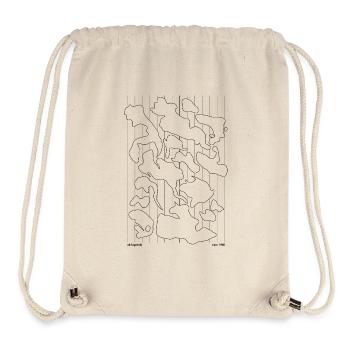 250215 TESTS 28 2 - Stanley/Stella recycelter Gym Bag - Naturweiß - Vorne