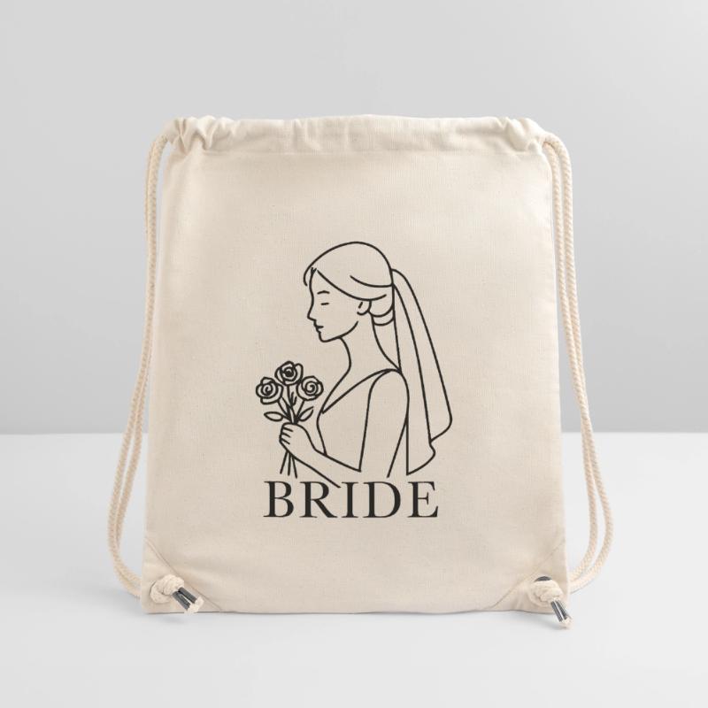 Illustration Bride Stanley/Stella recycelter Gym Bag