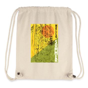 HALLO SOMMER - Stanley/Stella recycelter Gym Bag - Naturweiß - Vorne