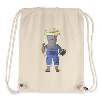 Meister Maulwurf Garten im Griff - Stanley/Stella recycelter Gym Bag - Naturweiß - Vorne