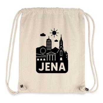 jena silhouette - Stanley/Stella recycelter Gym Bag - Naturweiß - Vorne