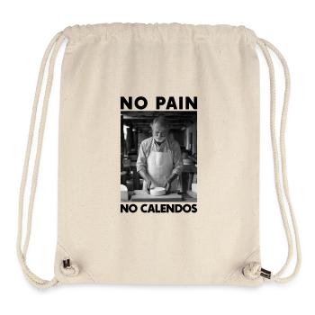 Humor Geschenk Camembert Normandie Traditionen - Stanley/Stella recycelter Gym Bag - Naturweiß - Vorne