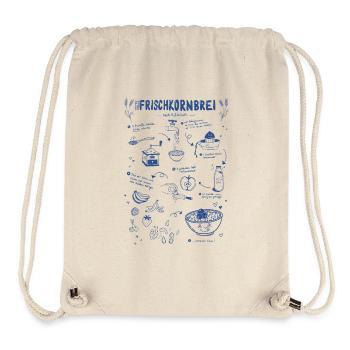 Fresh grain porridge according to Prof. Kollath - Stanley/Stella Recycled Gym Bag - natural - Front