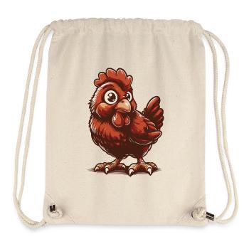 Cute Chick - Stanley/Stella recycelter Gym Bag - Naturweiß - Vorne