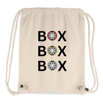 Step Wheel: Soft Medium Hard - Stanley/Stella Recycled Gym Bag - natural - Front