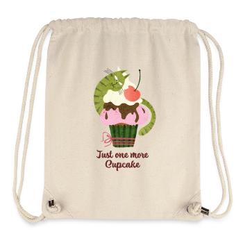 Nur noch ein süßer Cupcake, lustiger Dessert-Liebhaber - Stanley/Stella recycelter Gym Bag - Naturweiß - Vorne