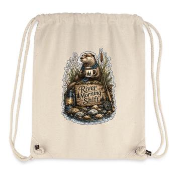 River Morning Shift Otter - Stanley/Stella Recycled Gym Bag - natural - Front