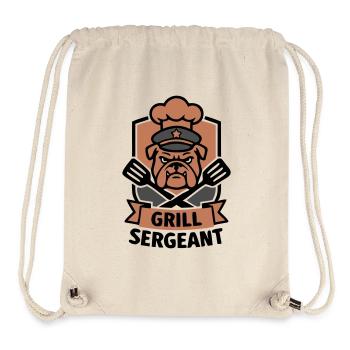 Grill Sergeant Bulldog Grill Master BBQ Dog - Stanley/Stella Recycled Gym Bag - natural - Front