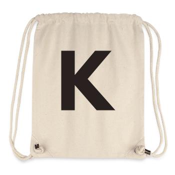 K - Stanley/Stella Recycled Gym Bag - natural - Front