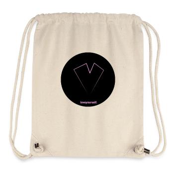 loveyourself 1 - Stanley/Stella recycelter Gym Bag - Naturweiß - Vorne