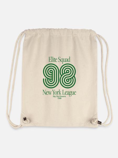 Elite Squad 98 New York League Streetstyle Design - Stanley/Stella recycelter Gym Bag - Naturweiß
