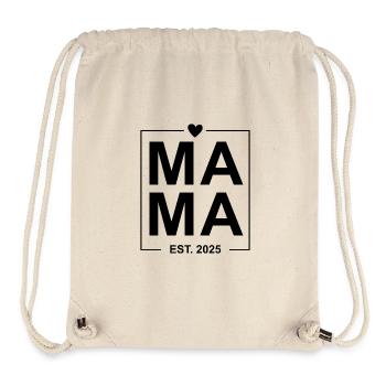 Mama Est 2025 - Stanley/Stella recycelter Gym Bag - Naturweiß - Vorne