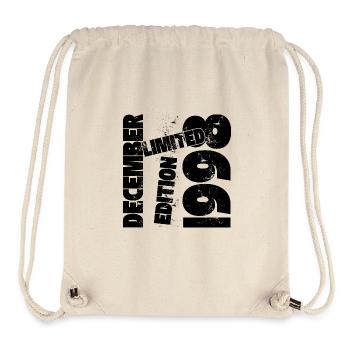 DEZEMBER 1998 LIMITIERTE AUFLAGE - Stanley/Stella recycelter Gym Bag - Naturweiß - Vorne