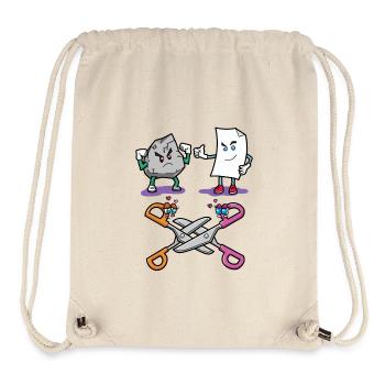 Stone, Paper, Scissors! - Stanley/Stella Recycled Gym Bag - natural - Front