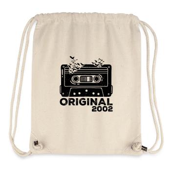 Year of birth 2002 Cassette 2002 Birthday 2002 - Stanley/Stella Recycled Gym Bag - natural - Front