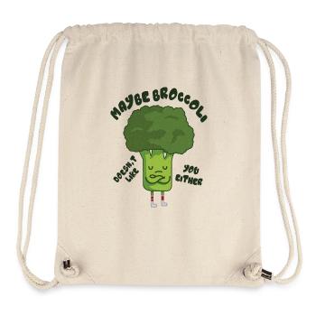 Funny Vegan Graphic - Stanley/Stella Recycled Gym Bag - natural - Front