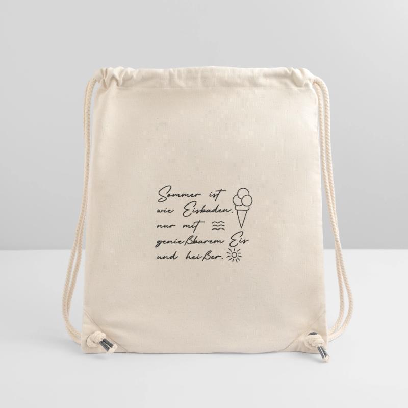 Été Sac à cordon recyclé Stanley/Stella