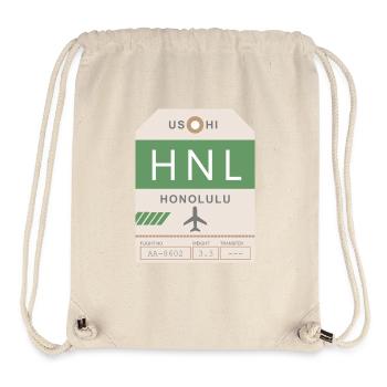 Flughafen Honolulu 1950 - Stanley/Stella recycelter Gym Bag - Naturweiß - Vorne
