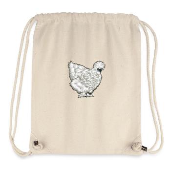 Seidenhuhn - Stanley/Stella recycelter Gym Bag - Naturweiß - Vorne