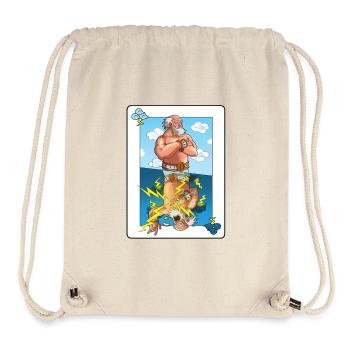 Bumbling Zeus - Stanley/Stella Recycled Gym Bag - natural - Front