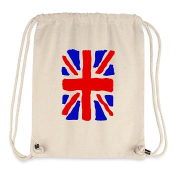 Union Jack - Stanley/Stella Recycled Gym Bag - natural - Front