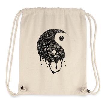 Yin Yang - Stanley/Stella recycelter Gym Bag - Naturweiß - Vorne