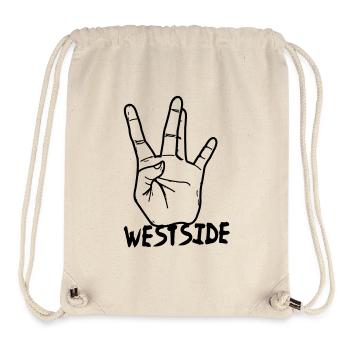 westcoast_3 - Stanley/Stella recycelter Gym Bag - Naturweiß - Vorne
